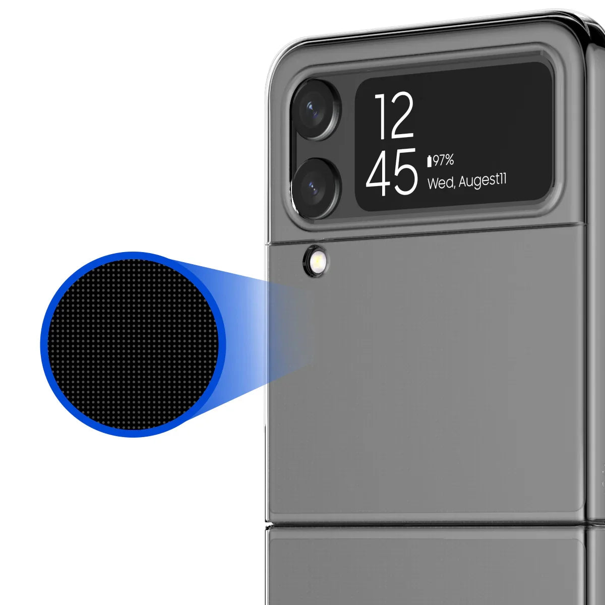 Araree Nukin Slim Case For Z FliP 4 - Clear - Tashqila Araree Nukin Slim Case For Z FliP 4 - Clear - Tashqila
